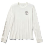 Maglia a maniche lunghe Willie G Skull Bling donna – Cloud Dancer