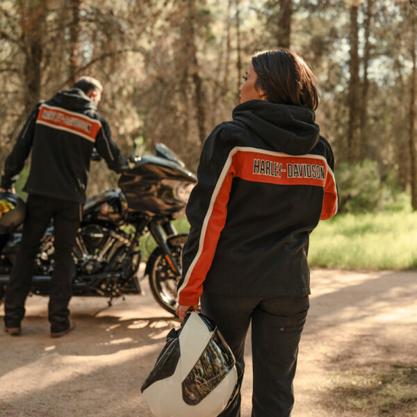 GIACCA/FELPA  Donna da motociclismo con cappuccio H-D Trenton Deflector 2.0
