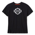 T shirt maniche corte Donna H-D TECH – Harley Black