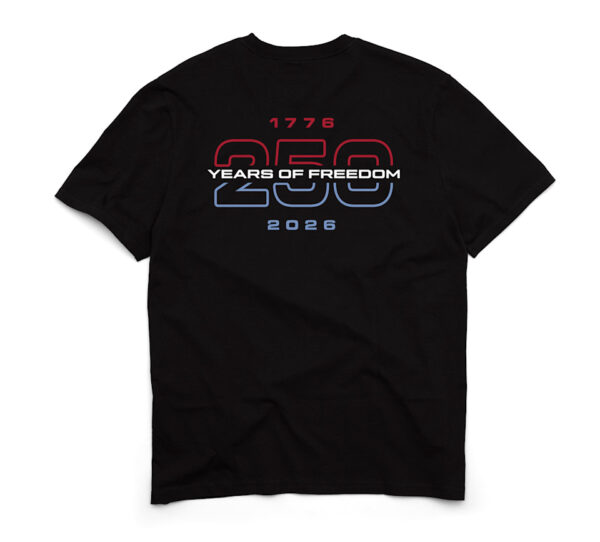 T-Shirt 250° Anniversario Maglia in Cotone
