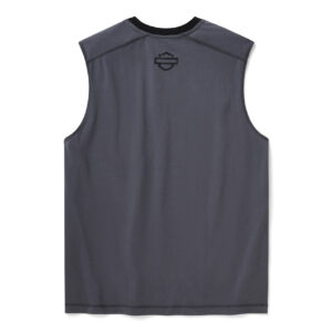 Canotta Uomo H-D TECH COOLMAX – Colorblocked – Asphalt