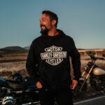 Felpa con cappuccio Uomo H-D Standard Bar & Shield – Harley Black