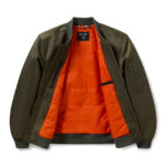 Giacca bomber Uomo MA-1 per motociclismo