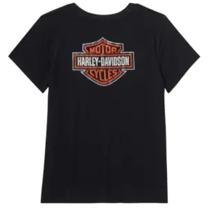 Harley-Davidson women´s T-Shirt Essential Bling V-Neck black