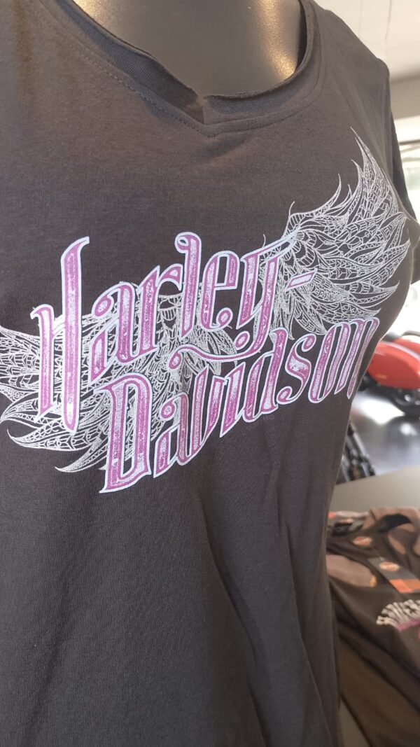 T-SHIRT DONNA HARLEY DAVIDSON PERUGIA CRYSTALLIZE