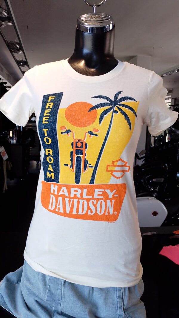 T-SHIRT DONNA HD PALMS