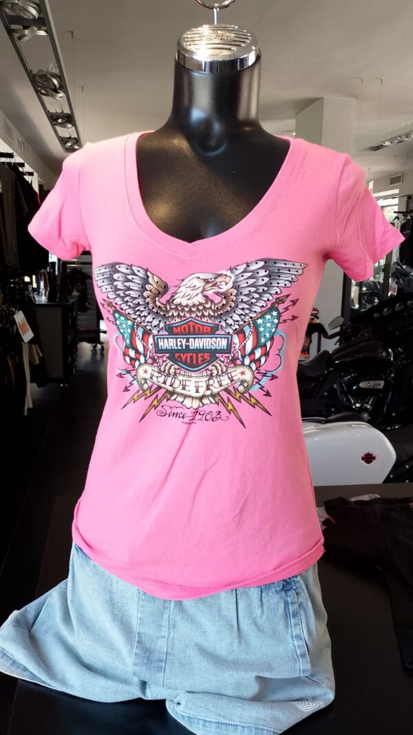 T-SHIRT DONNA MANICA CORTA PATRIOT
