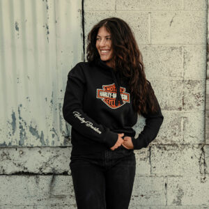 Maglia Donna H-D Essential in pile con collo a imbuto