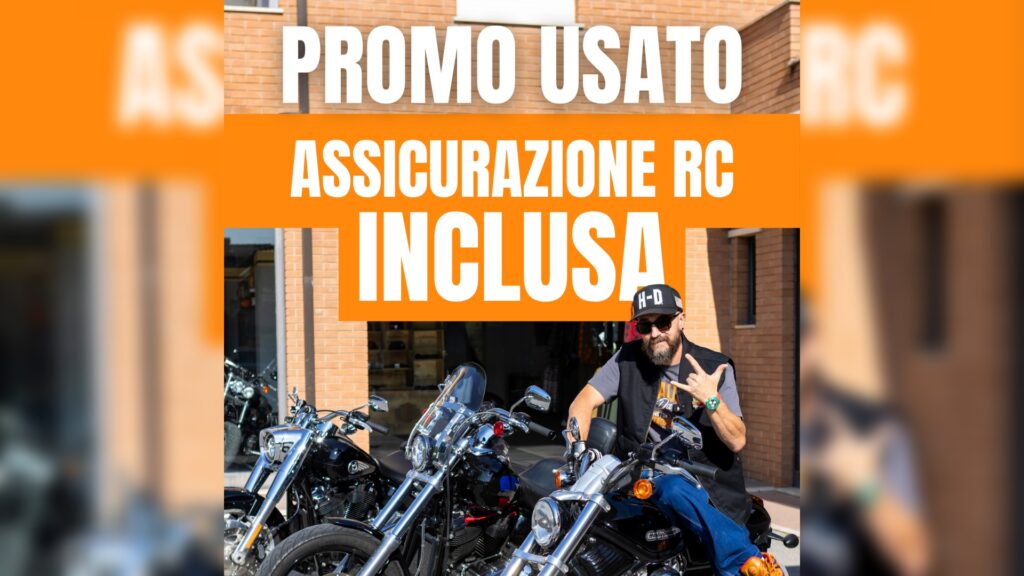 Harley-Davidson usate: 12 mesi di RC inclusa per i residenti in Umbria
