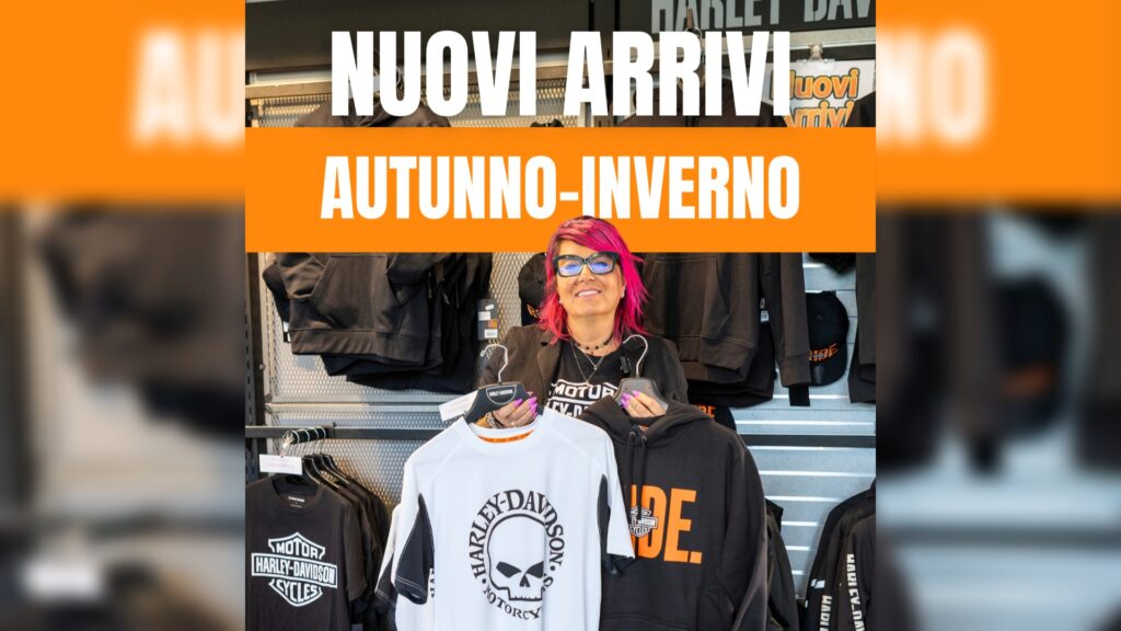 Abbigliamento Harley-Davidson a Perugia: nuovi arrivi uomo e donna