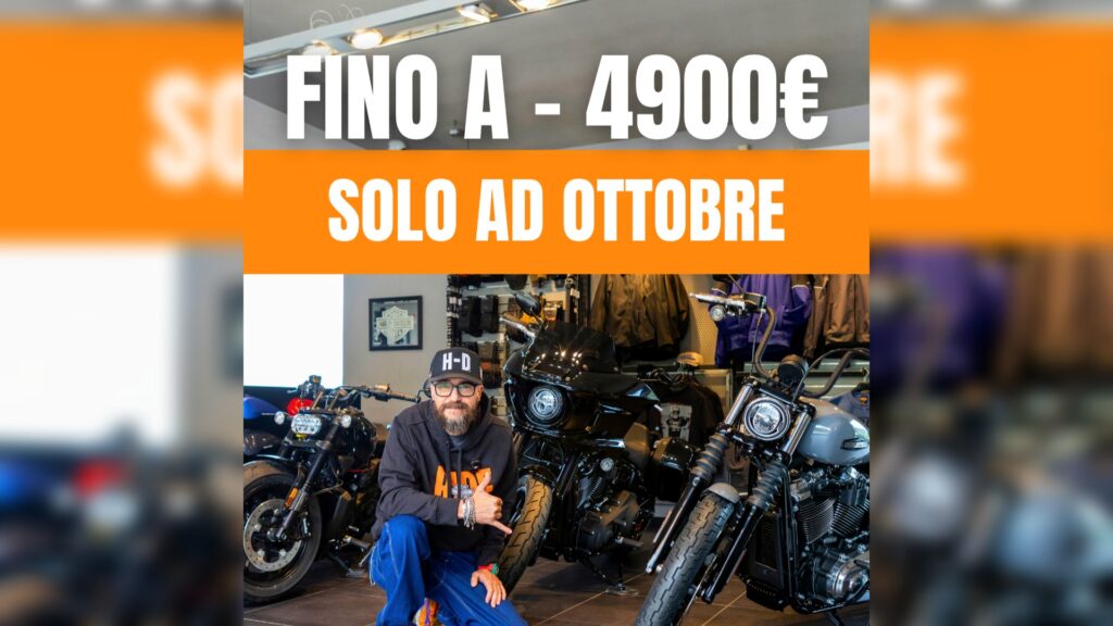 Street Glide, Road Glide e Pan America: la promo Harley di ottobre